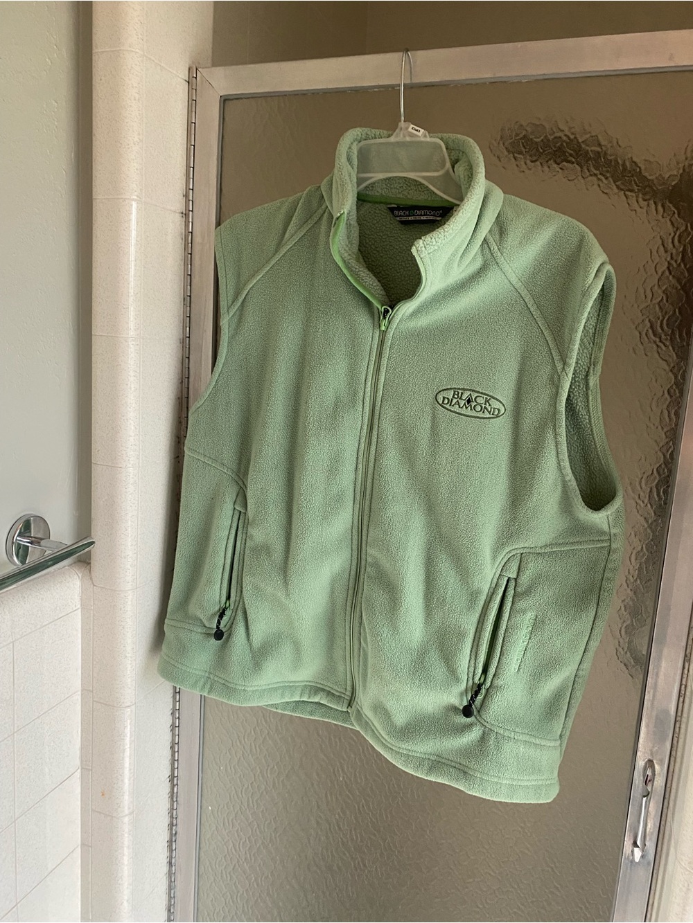 Black Diamond Women’s Light Green Fleece Vest